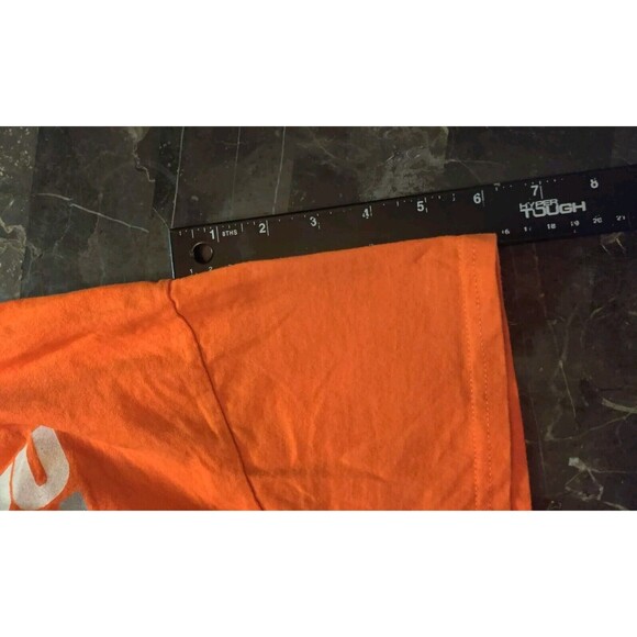 Baltimore Orioles Mascot CRUUUUUUUUUZ (27 Z's) MLB Orange T-shirt Gildan Medium - Picture 7 of 7